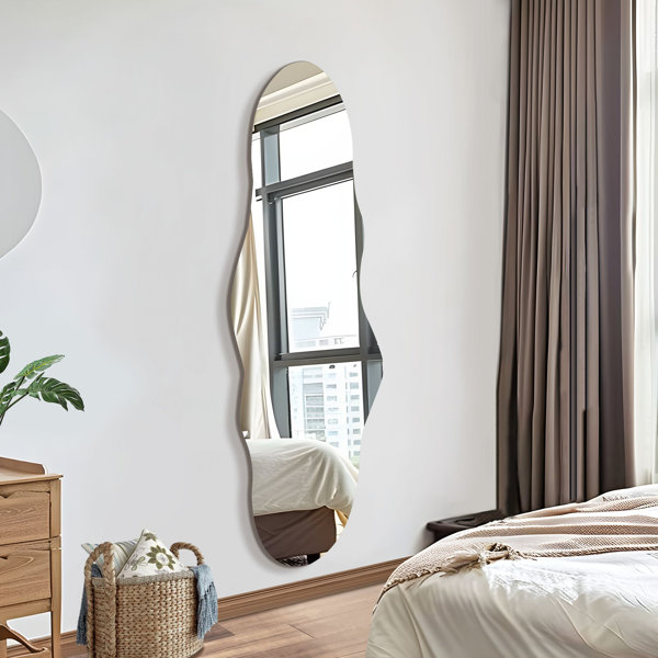 Wrought Studio™ Asymmetrical Wall Mirror & Reviews Wayfair